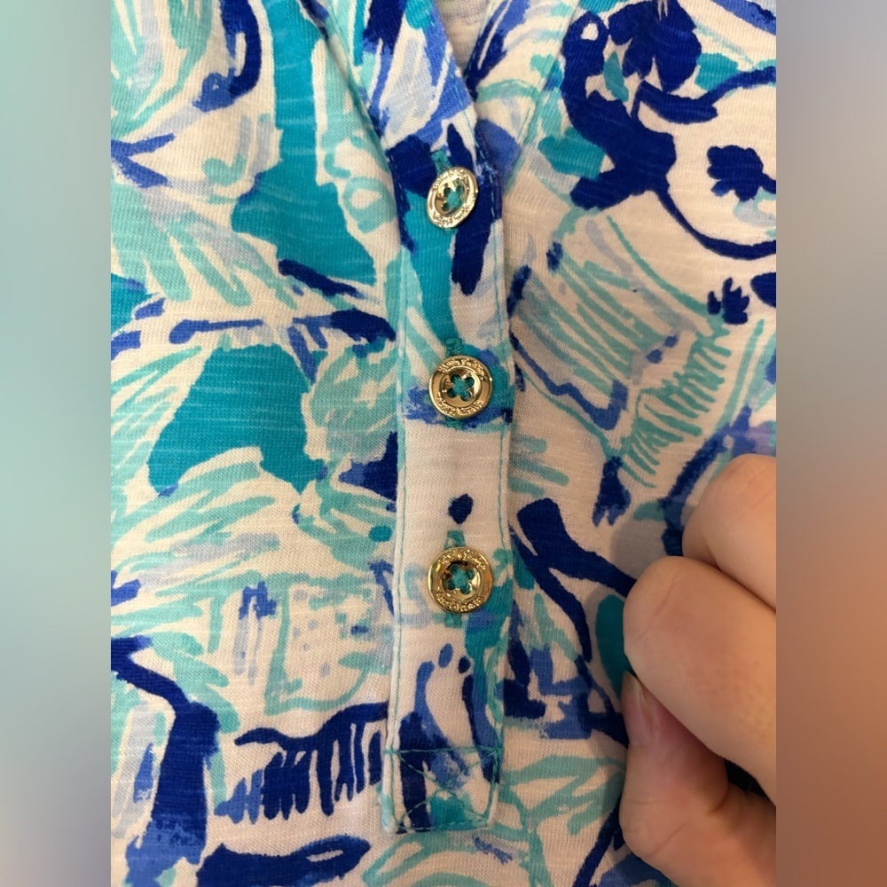 Lilly Pulitzer Essie Maxi Dress sleeveless novelty elephant summer size S - Picture 7 of 12